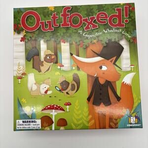 OUTFOXED! Cooperative Board Game by Gamewright 100% Complete 2015 Award Winner